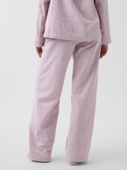 Adult Softest Flannel PJ Pants - Pink stripe