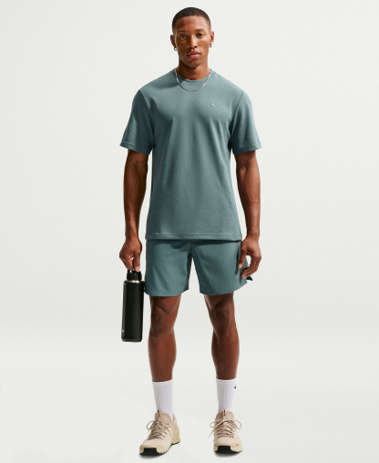 Nike Men's Unlimited Dri-FIT Unlined Versatile Shorts - Mineral Slate/Black