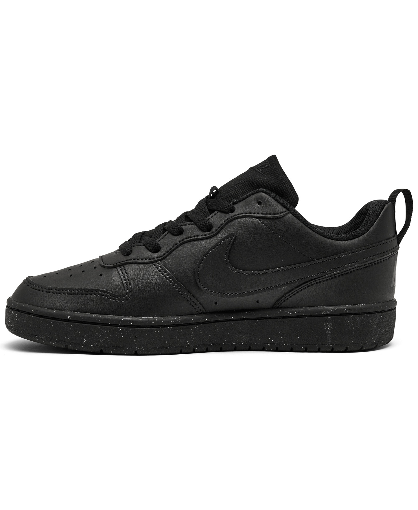 Nike Big Kids Court Borough Low Recraft Casual Sneakers from Finish Line - Black