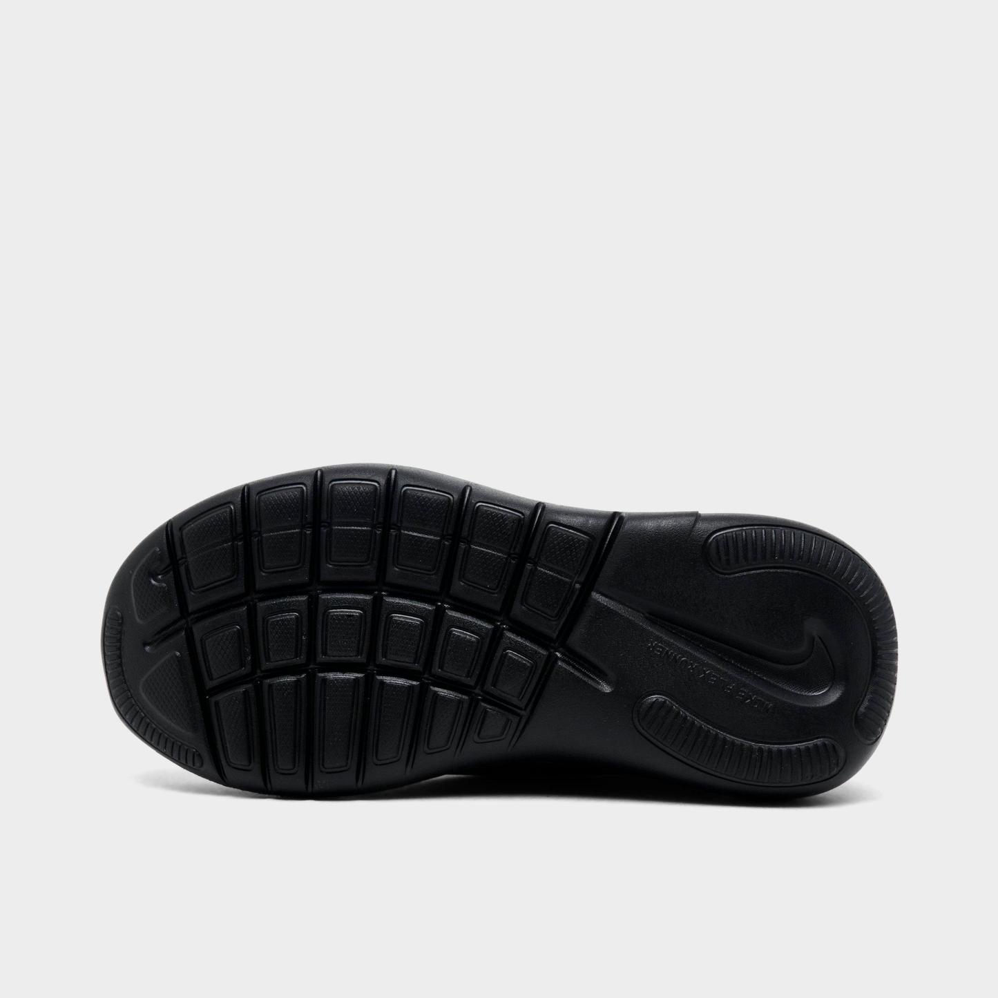 Little Kids' Nithtke Flex Runner 4 Running Shoes - Black/Anthracite/Black - Bottom view
