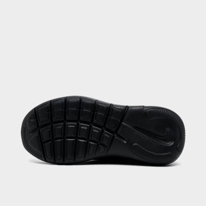 Little Kids' Nithtke Flex Runner 4 Running Shoes - Black/Anthracite/Black - Bottom view