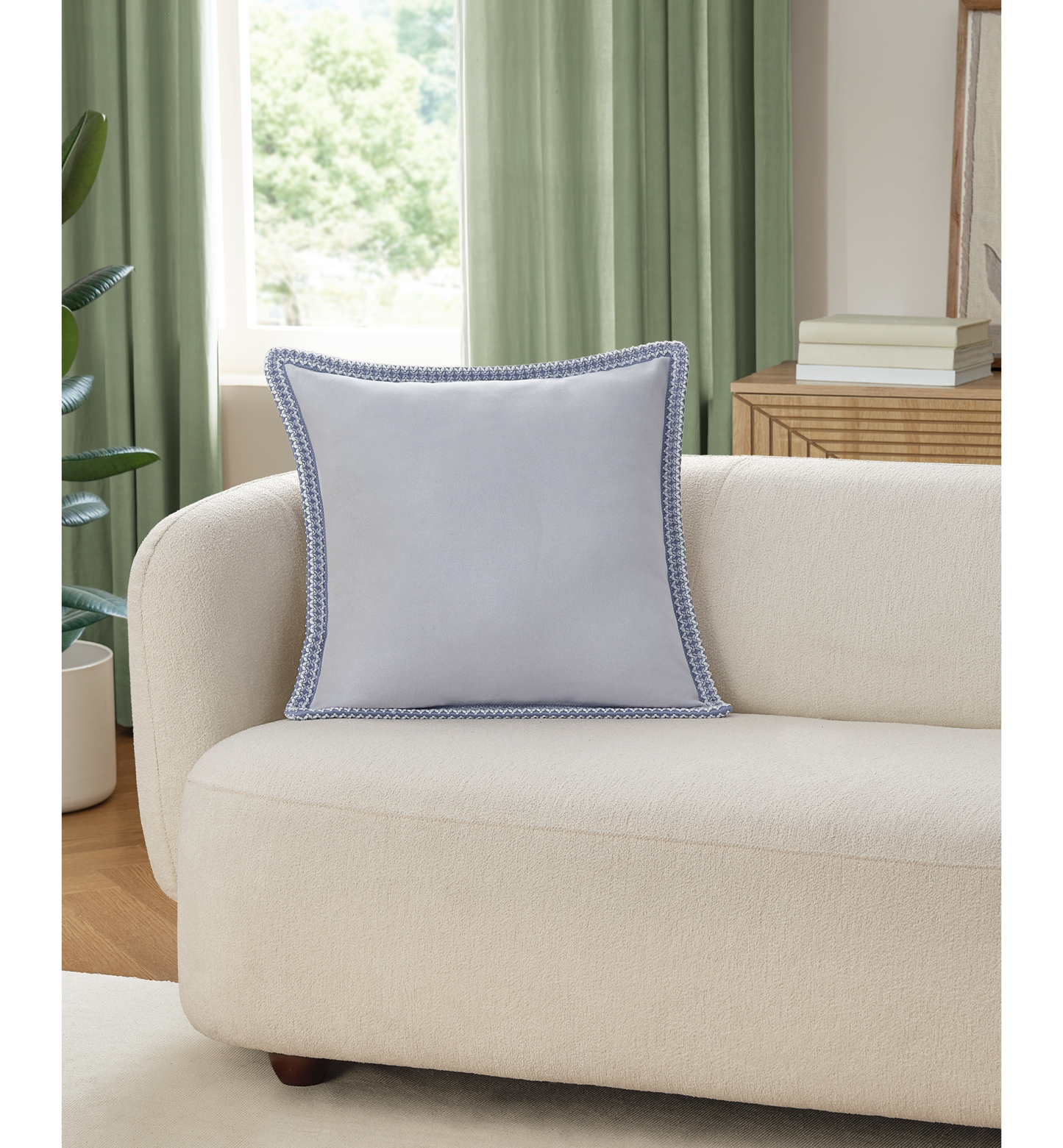 UGG® Kirkwood UGG Braid Decorative Pillow, 20" x 20" - Misty Wisteria