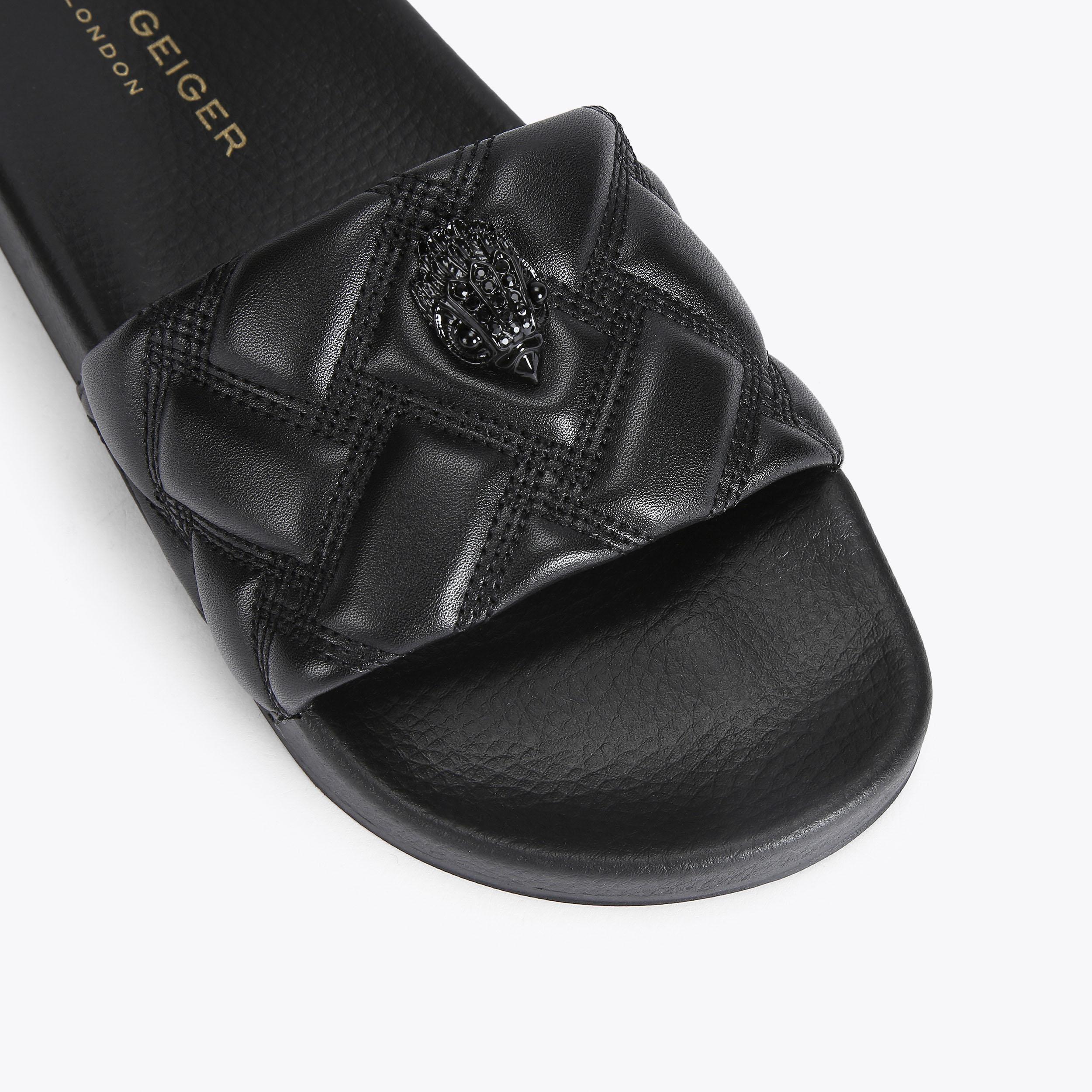 Kurt Geiger London Meena Eagle Slide - Black - view 4