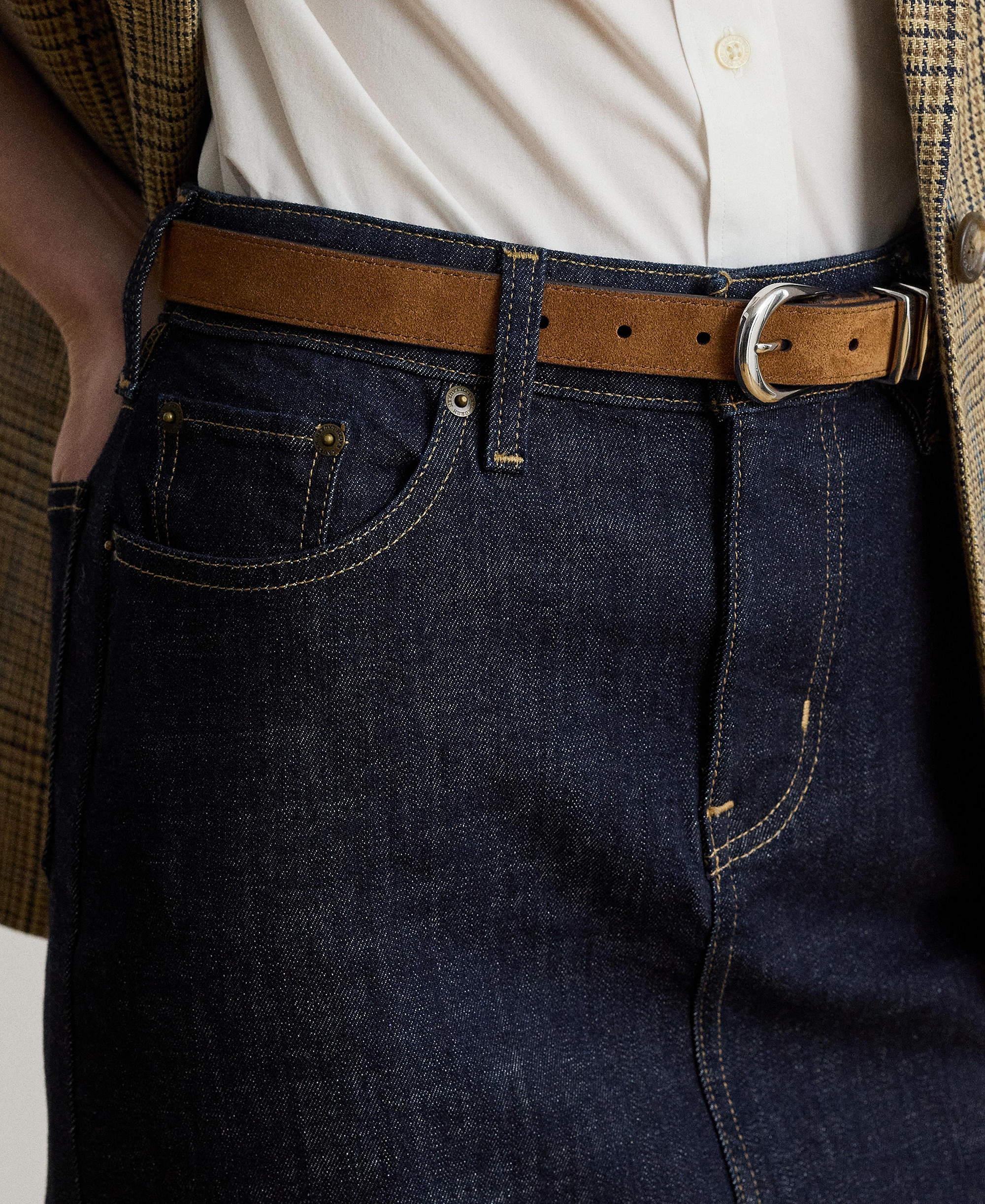 Lauren Ralph Lauren Denim Pencil Skirt - Rinse Wash