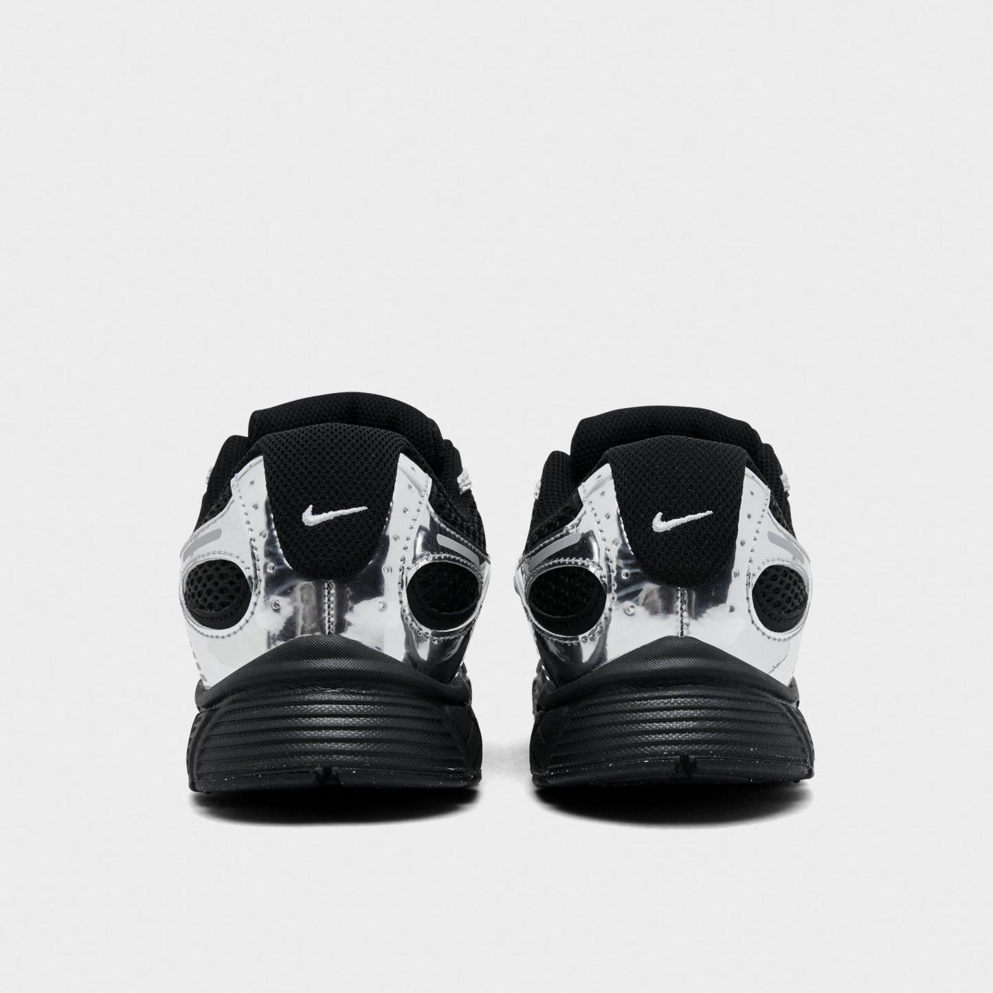 Big Kids' Nithtke V5 RNR Casual Shoes - Black/Metallic Silver - Back view
