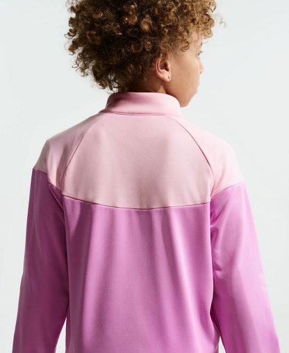 Nike Boys' and Girls' 7-20 Sportswear Dri-FIT Long-Sleeve Jacket and Pants, 2-Piece Set - Soft Pink