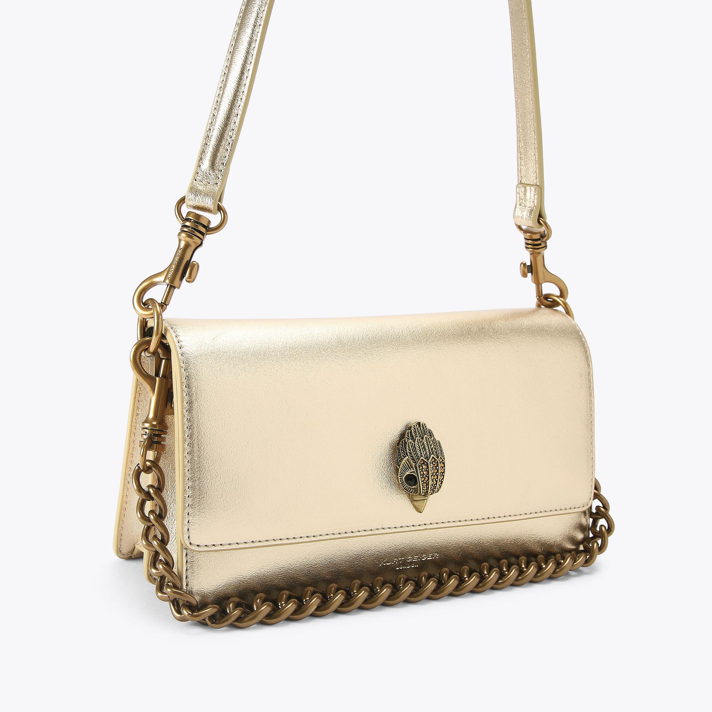 Kurt Geiger London Sloane Soft Shoulder Bag - Metallics - view 3