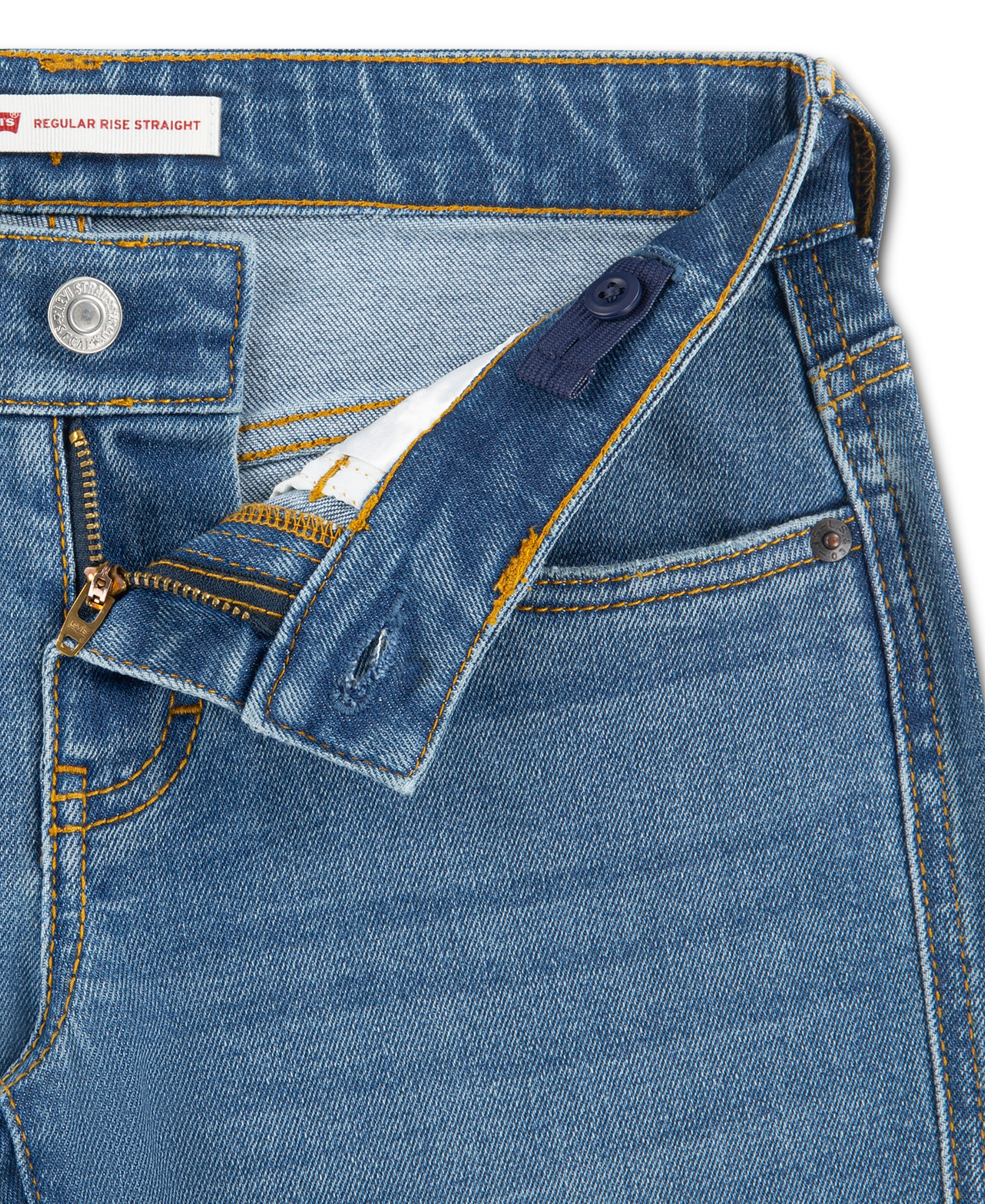 Levi's Girls' 7-16 Regular Rise Straight Jeans - Lunch Break
