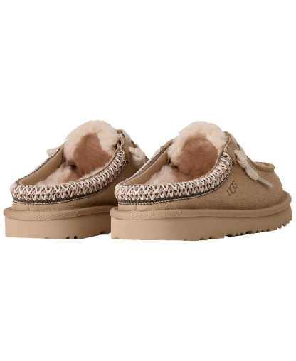 UGG® Kids' Tasman Mule Clog Round Toe Slipper - Sand