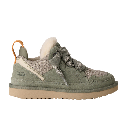UGG® Kids' Lowmel Lace-Up Cozy Sneakers - Shaded Clover
