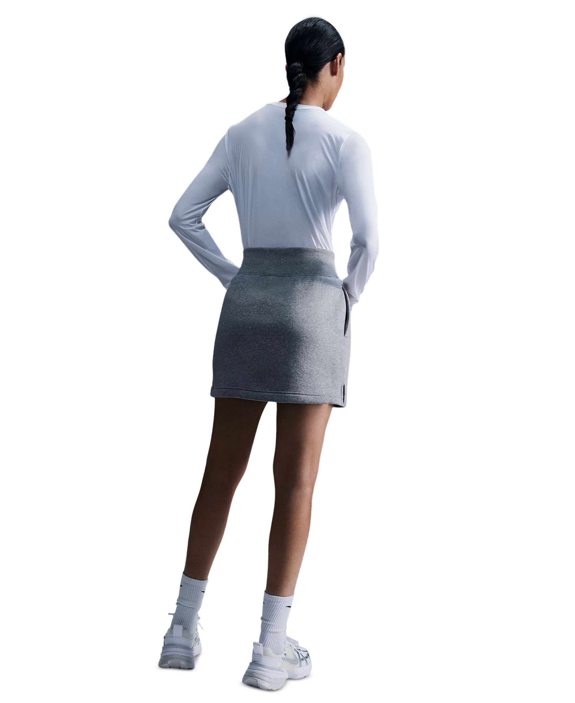 Nike Women's One Classic Dri-FIT Long-Sleeve Top - White/Black