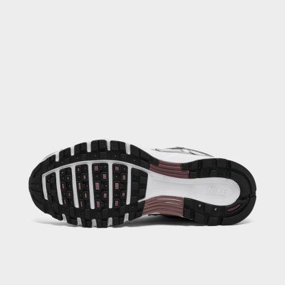 Women's Nike P-6000 Casual Shoes - White/Metallic Silver/Black/Tattoo