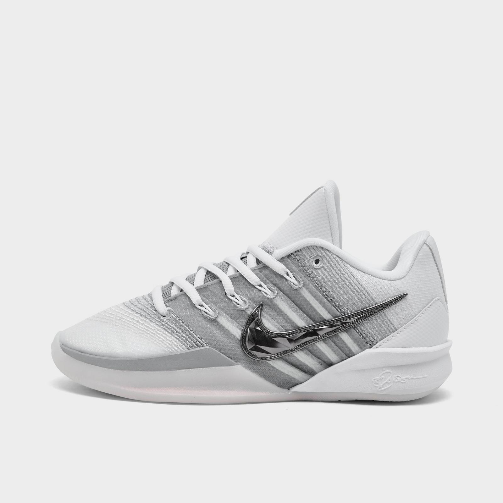 Nike Sabrina 3 Basketball Shoes - White/Metallic Dark Grey/Wolf Grey/Photon Dust