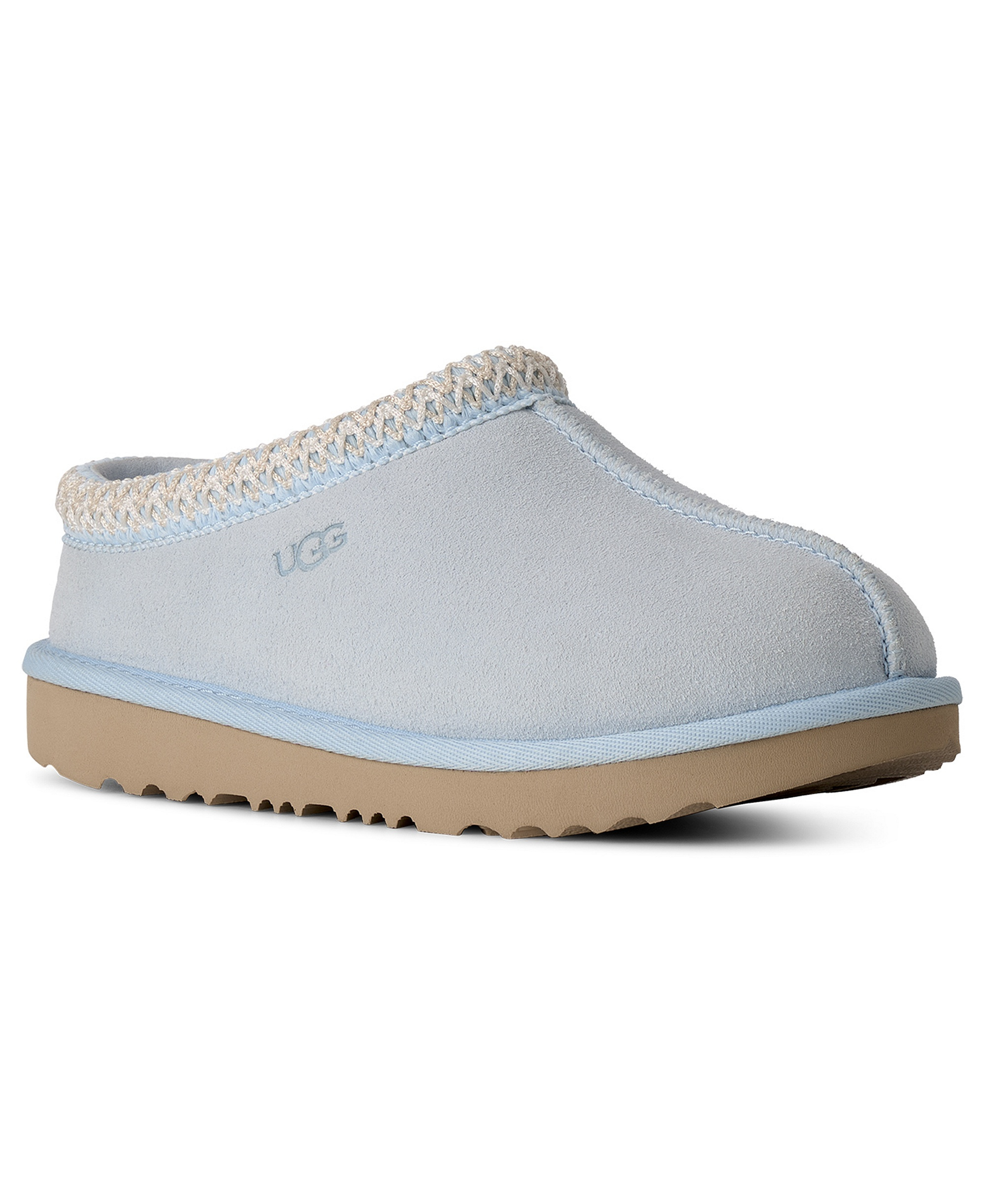 UGG® Kids Tasman II Clog Round Toe Slippers - Sky Blue