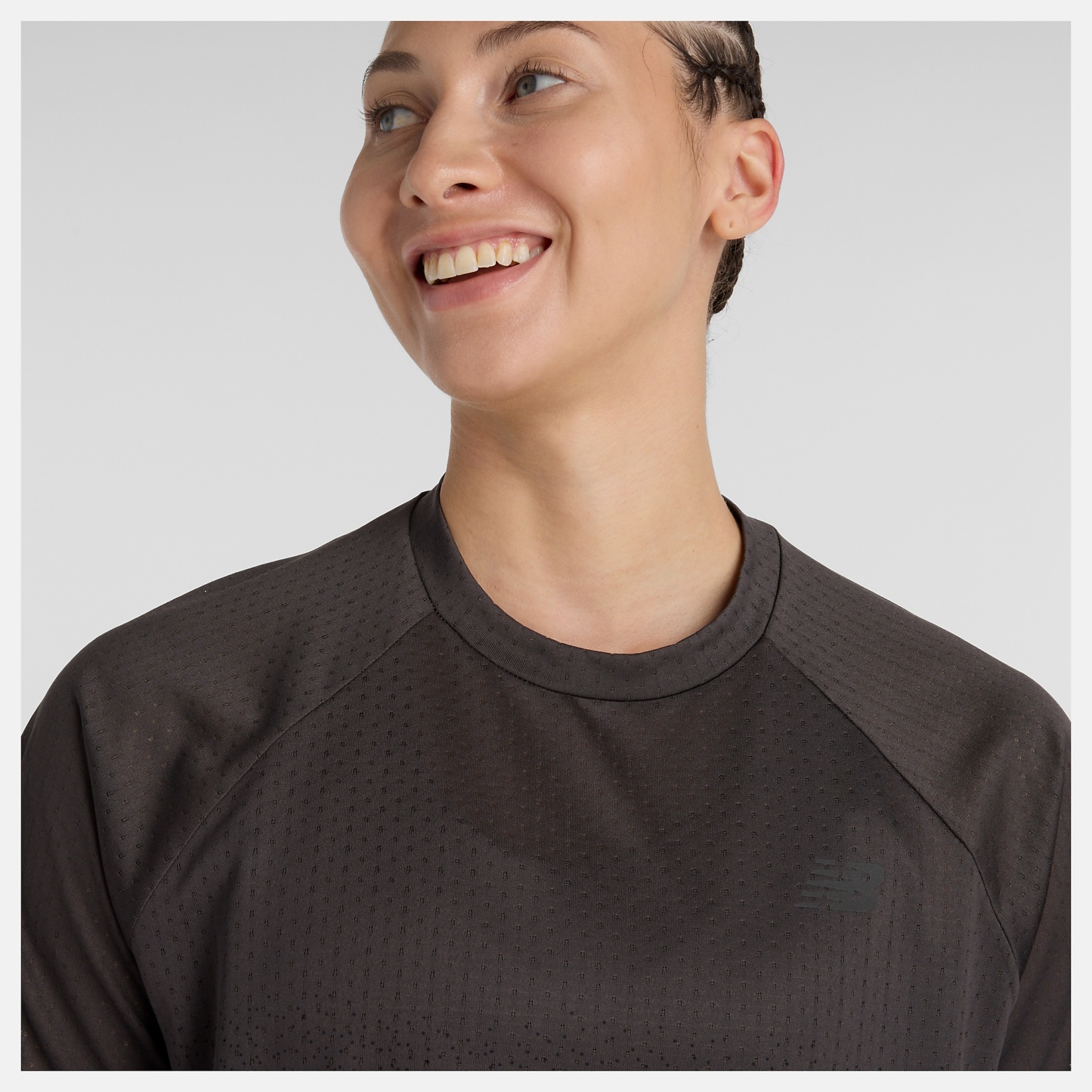 New Balance Viz-Tech Run T-Shirt, WT61O6FOBK