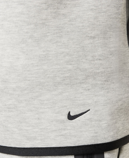 Nike Boys' and Girls' 7-20 Sportswear Tech Fleece Full-Zip Hoodie - Dark Gray Heather