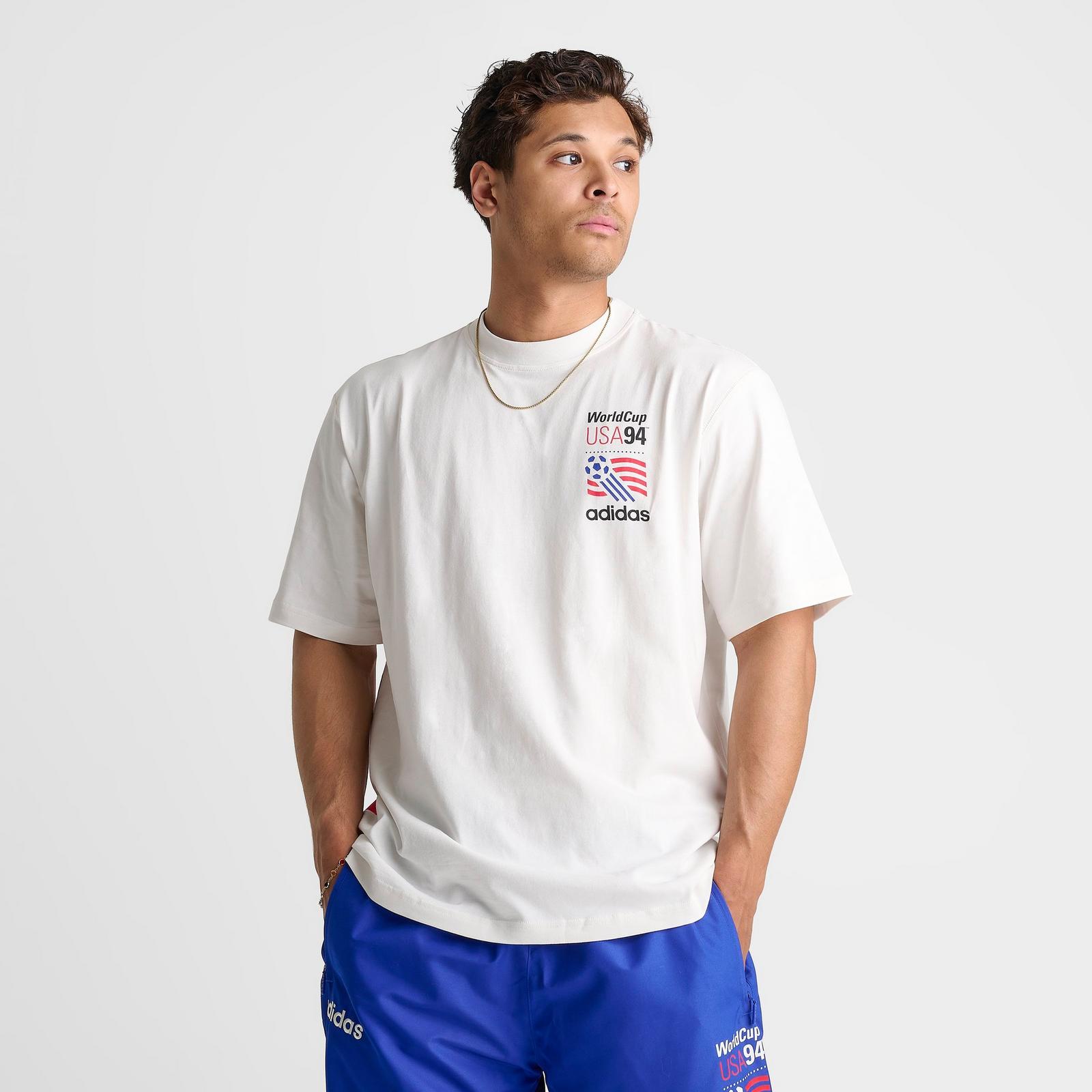 Men's adidas FIFA World Cup USA 94 Graphic T-Shirt - Cloud White - view 3