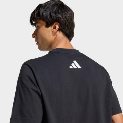 Men's adidas Mercedes-AMG Petronas F1 Team DNA Graphic T-Shirt - Black/Semi Mint Rush - view 5