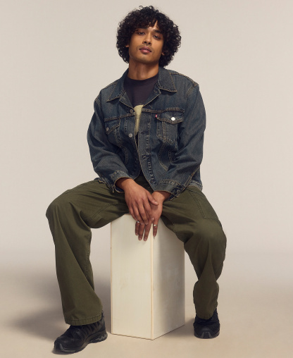 Levi's Men's XX Baggy Cargo Pants - Forest Night