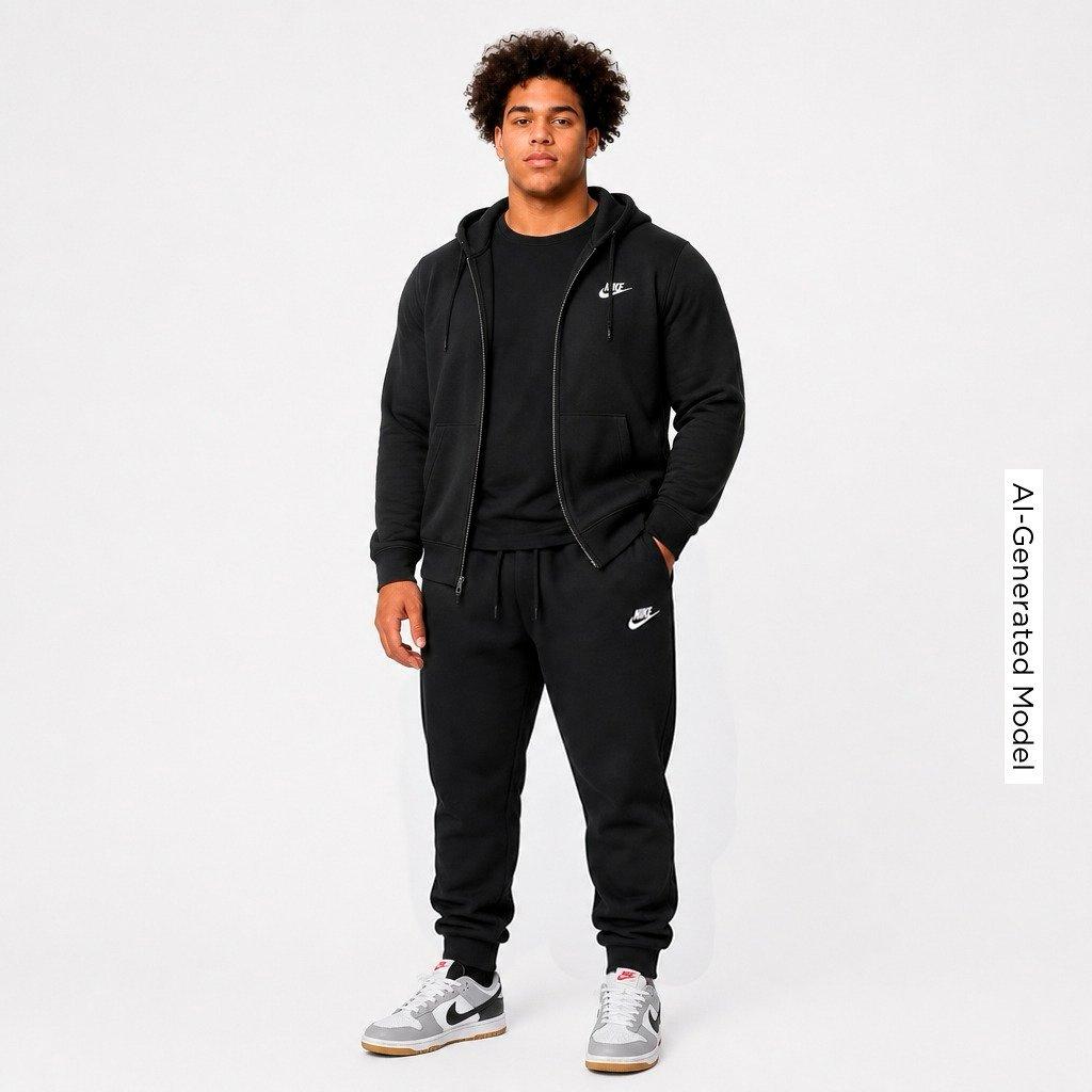 Men's Nithtke Club Fleece Premium Jogger Pants - Part 1 - Black/Black/Multi