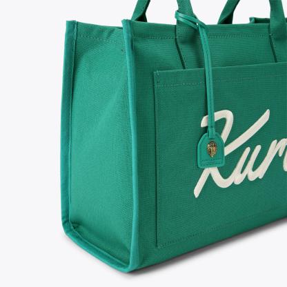 Kurt Geiger London Kurt's Cabana Kurt Tote Bag - Green - view 5
