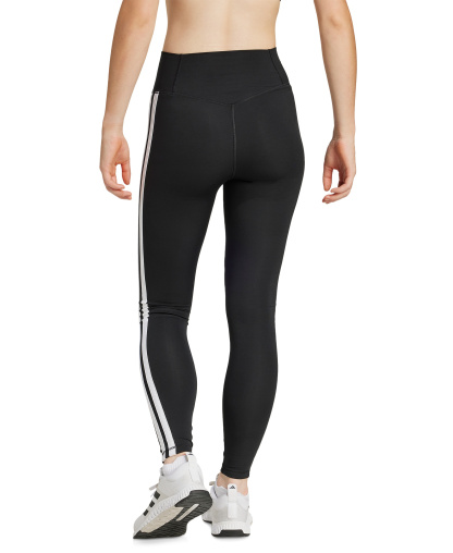 adidas Women's Optime Essentials 7/8 Leggings - Black/Pink