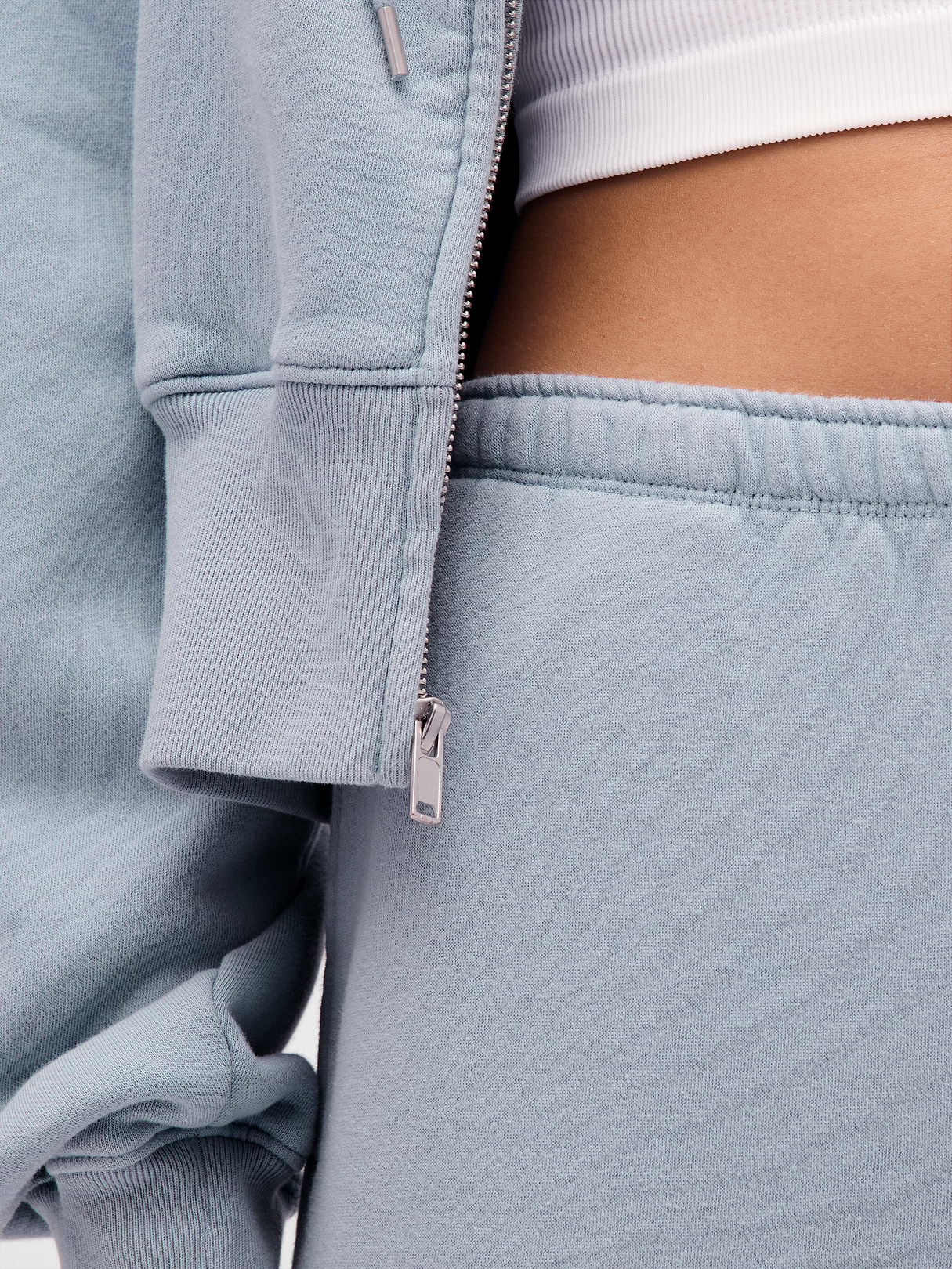 VintageSoft Baggy Sweatpants - New england sky blue