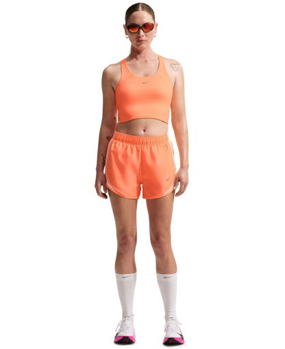Nike Women's Tempo Dri-FIT Mid-Rise Running Shorts - Orange Pulse/arctic Orange
