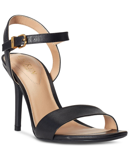 Lauren Ralph Lauren Women's Gwen Stiletto Sandals - Black