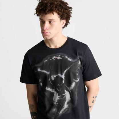 Men's Nike Sportswear Wreath Graphic T-Shirt - Black