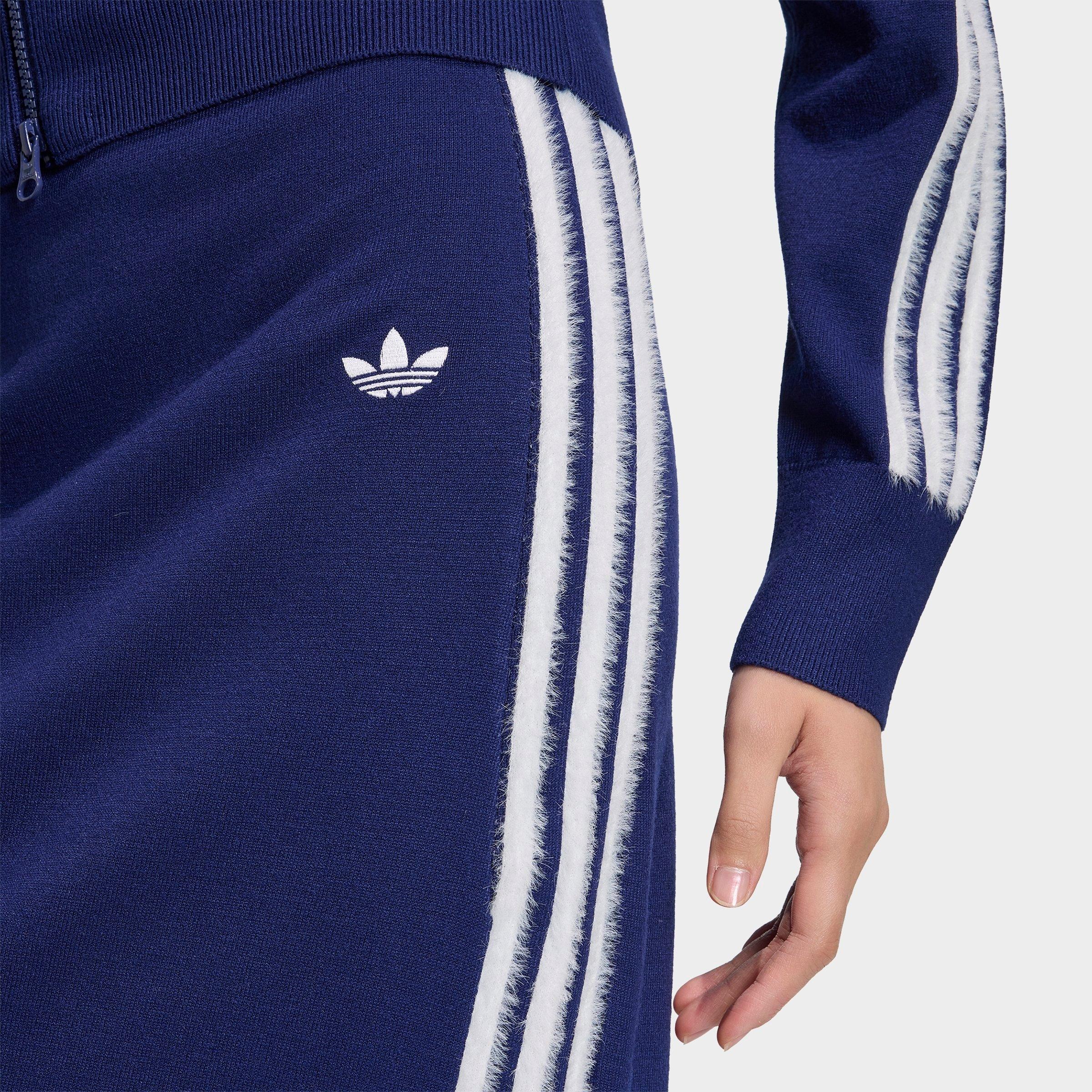 Women's adidas Originals Knitted Skirt - Dark Blue/White