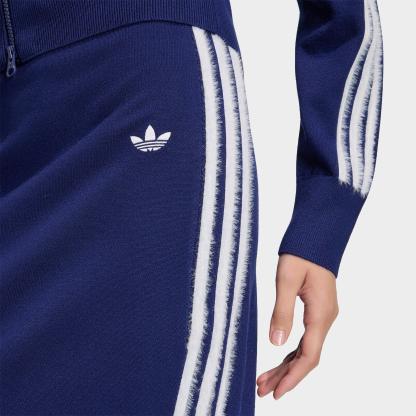 Women's adidas Originals Knitted Skirt - Dark Blue/White