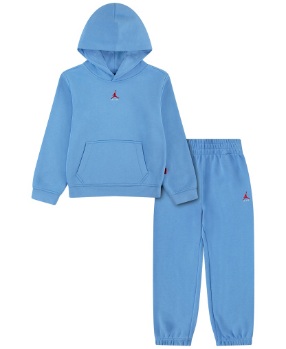 Jordan Boys' 4-7 Long-Sleeve Hoodie and Pants, 2-Piece Set - University Blue