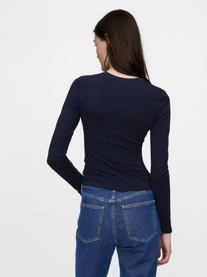 CloseKnit Jersey T-Shirt - Navy blue