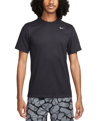 Nike Men's Dri-FIT Legend Fitness Logo T-Shirt - Black