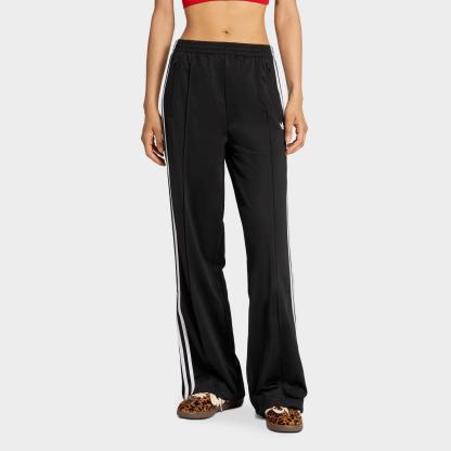 Women's adidas Originals Firebird Loose Track Pants - Black/White - view 1