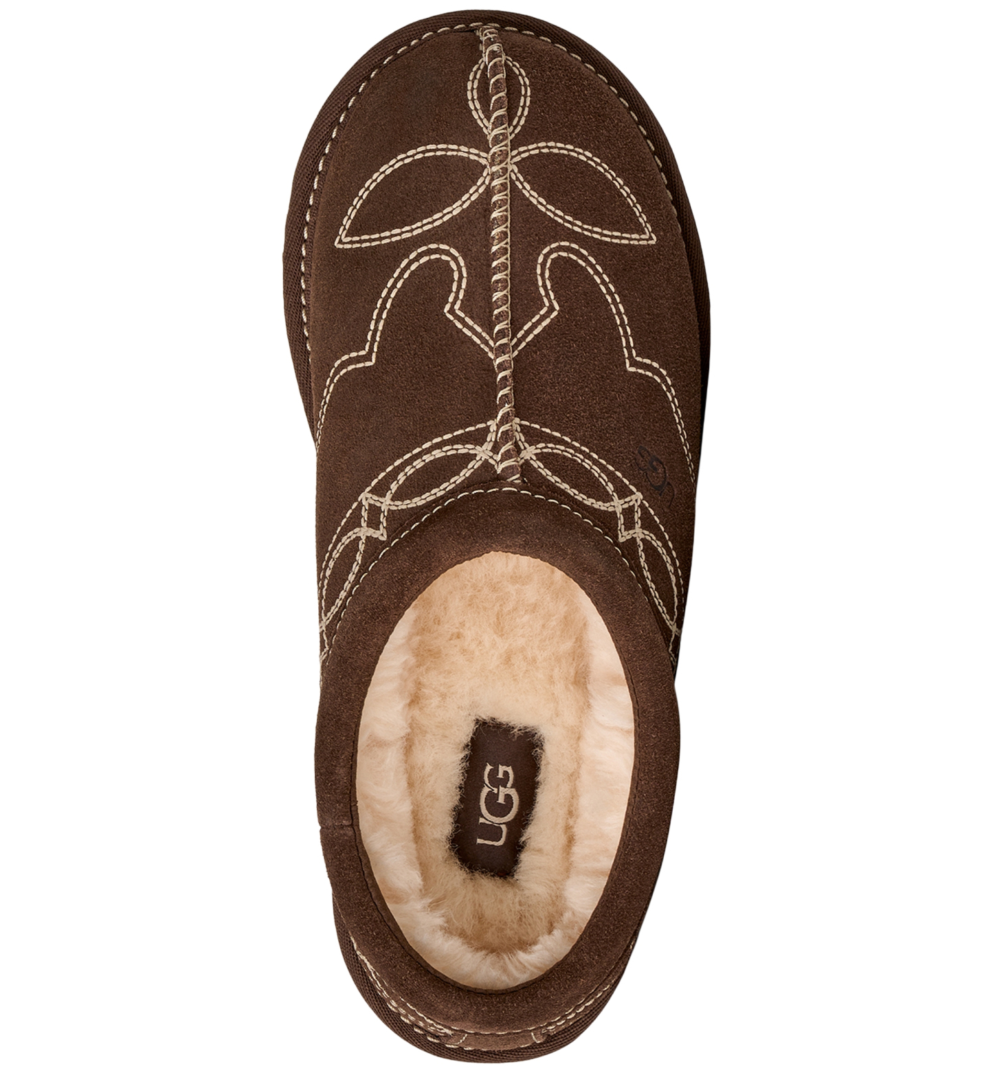 UGG® Women's Tasman Western Slip-On Slippers - Burnt Cedar