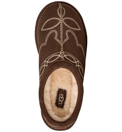 UGG® Women's Tasman Western Slip-On Slippers - Burnt Cedar