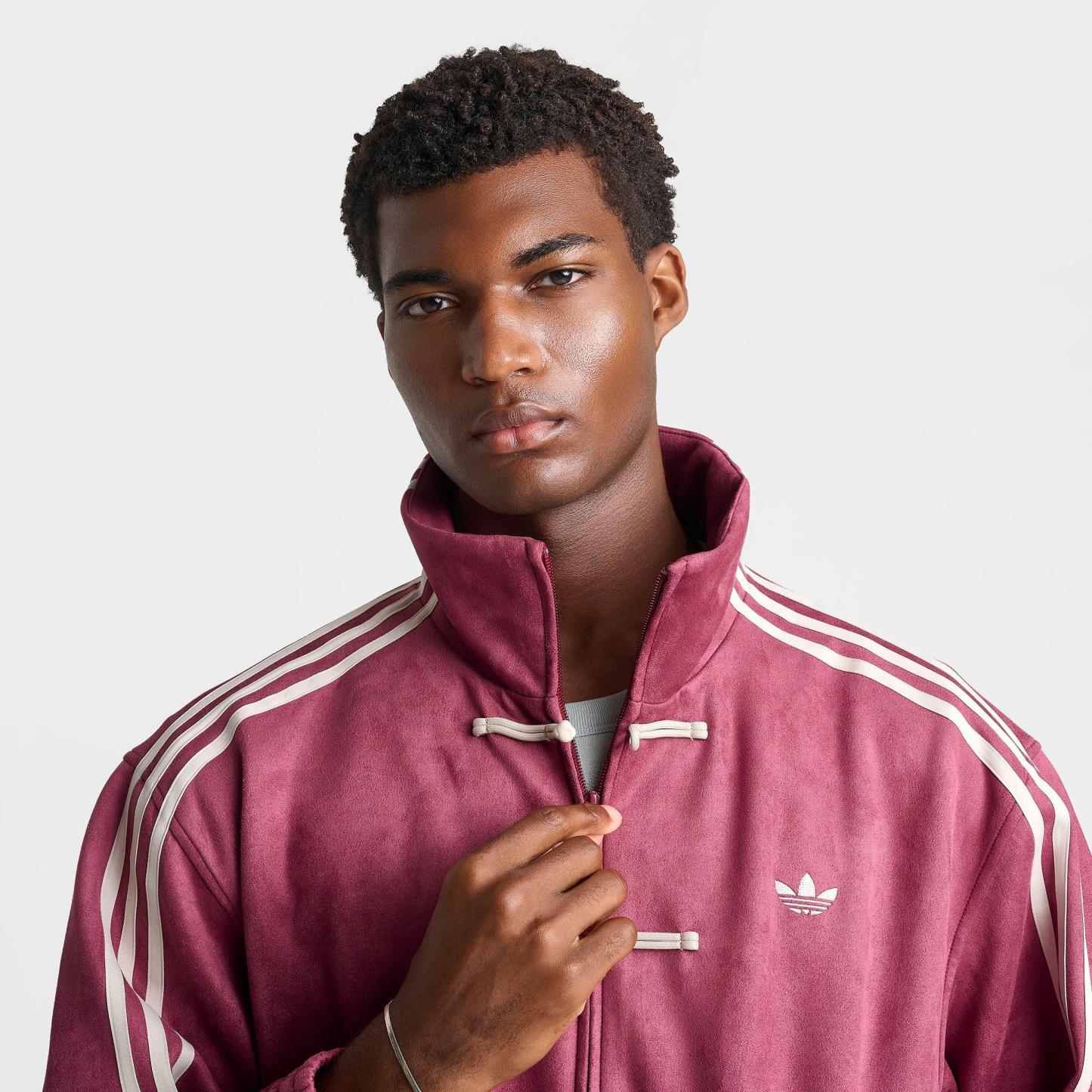 adidas Originals Chinese New Year Full-Zip Jacket - Collegiate Burgundy