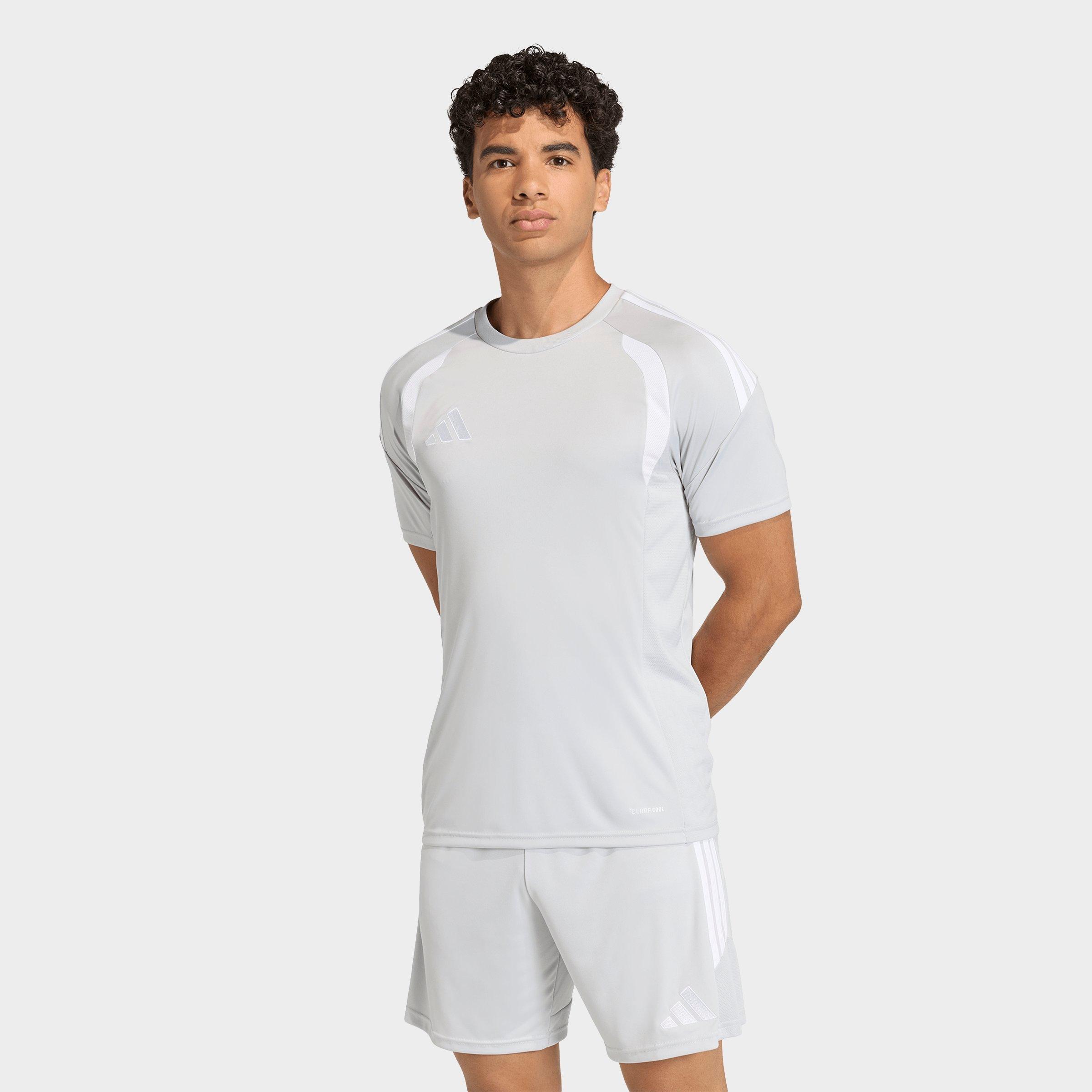 Men's adidas Tiro 26 League Soccer Jersey - Team Light Grey/White