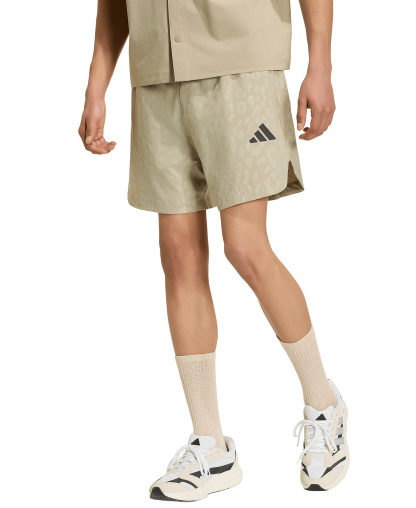 adidas Men's City Tech Leopard Regular-Fit Shorts - Wonder Cargo