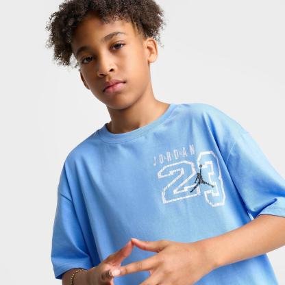 Big Kids' Jordan Vintage Layup Graphic T-Shirt - University Blue - view 5