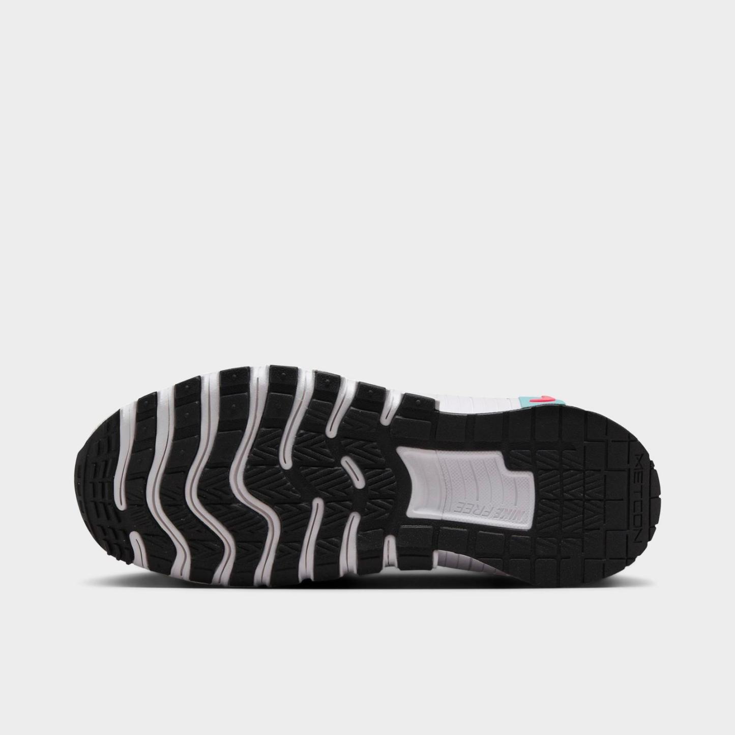 Women's Nike Free Metcon 6 Training Shoes - White/Hot Punch/Denim Turquoise/Black