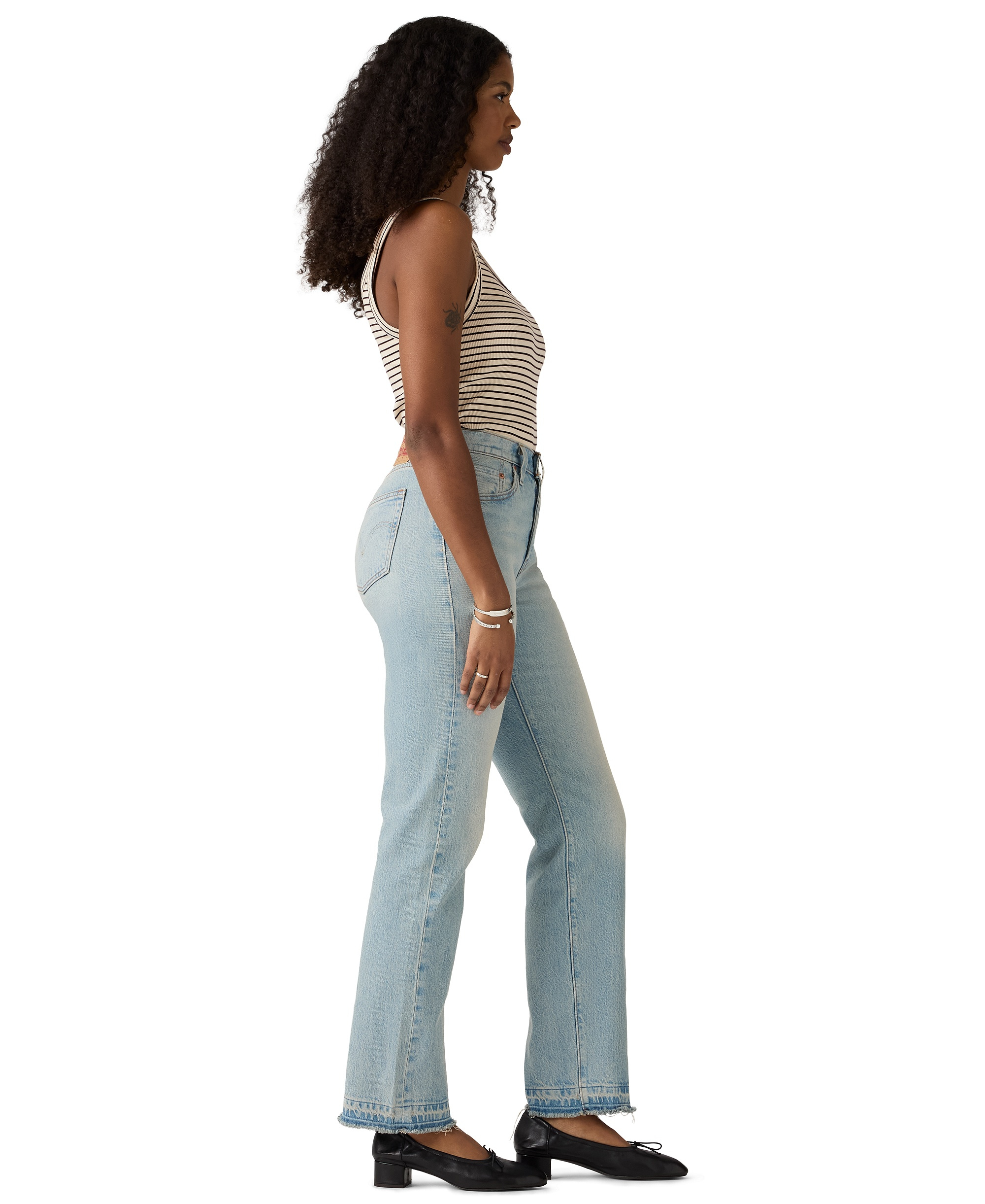 Levi's Women's 501 Curve High-Rise Straight-Leg Jeans - Yours And Mine