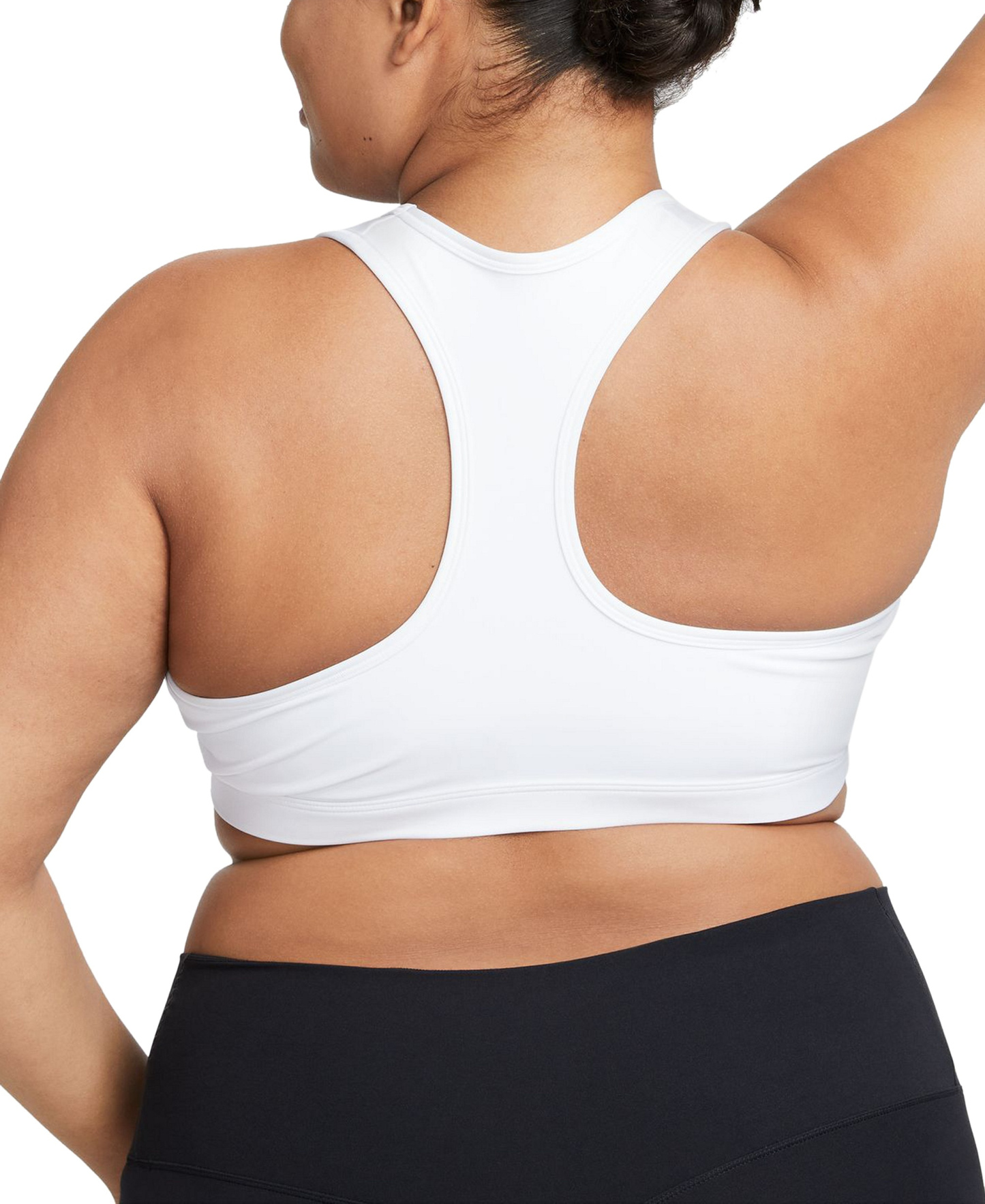 Nike Women's Swoosh Padded Sports Bra - White