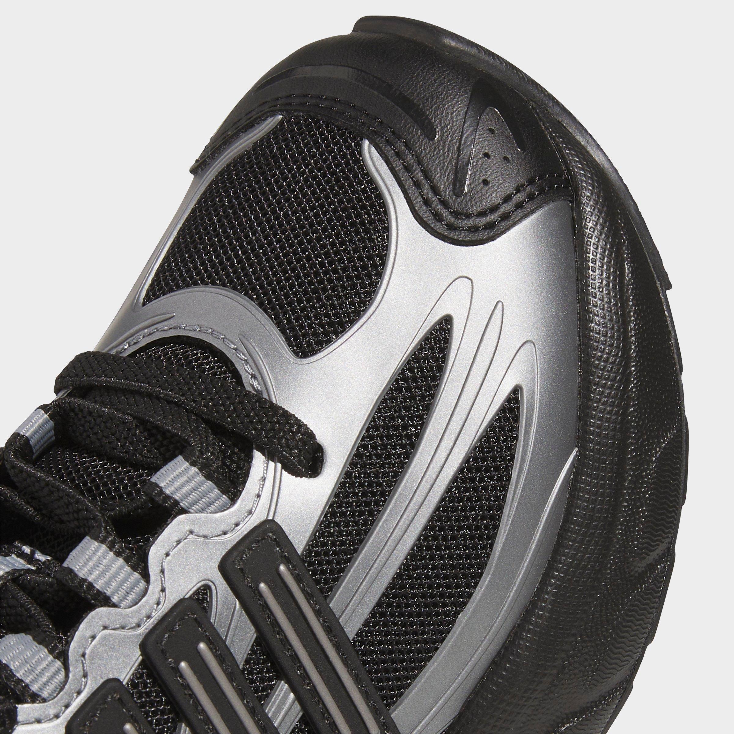 Little Kids' adidas Adistar XLG 2.0 Stretch Lace Casual Shoes - Core Black/Core Black - Detail shot