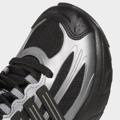 Little Kids' adidas Adistar XLG 2.0 Stretch Lace Casual Shoes - Core Black/Core Black - Detail shot