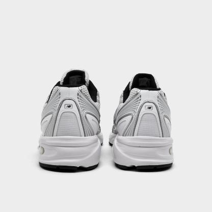 Men's New Balance 740 Casual Shoes - White/Silver Metallic - view 4