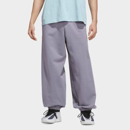 Men's adidas Anthony Edwards Foundation Fleece Jogger Pants - Slate