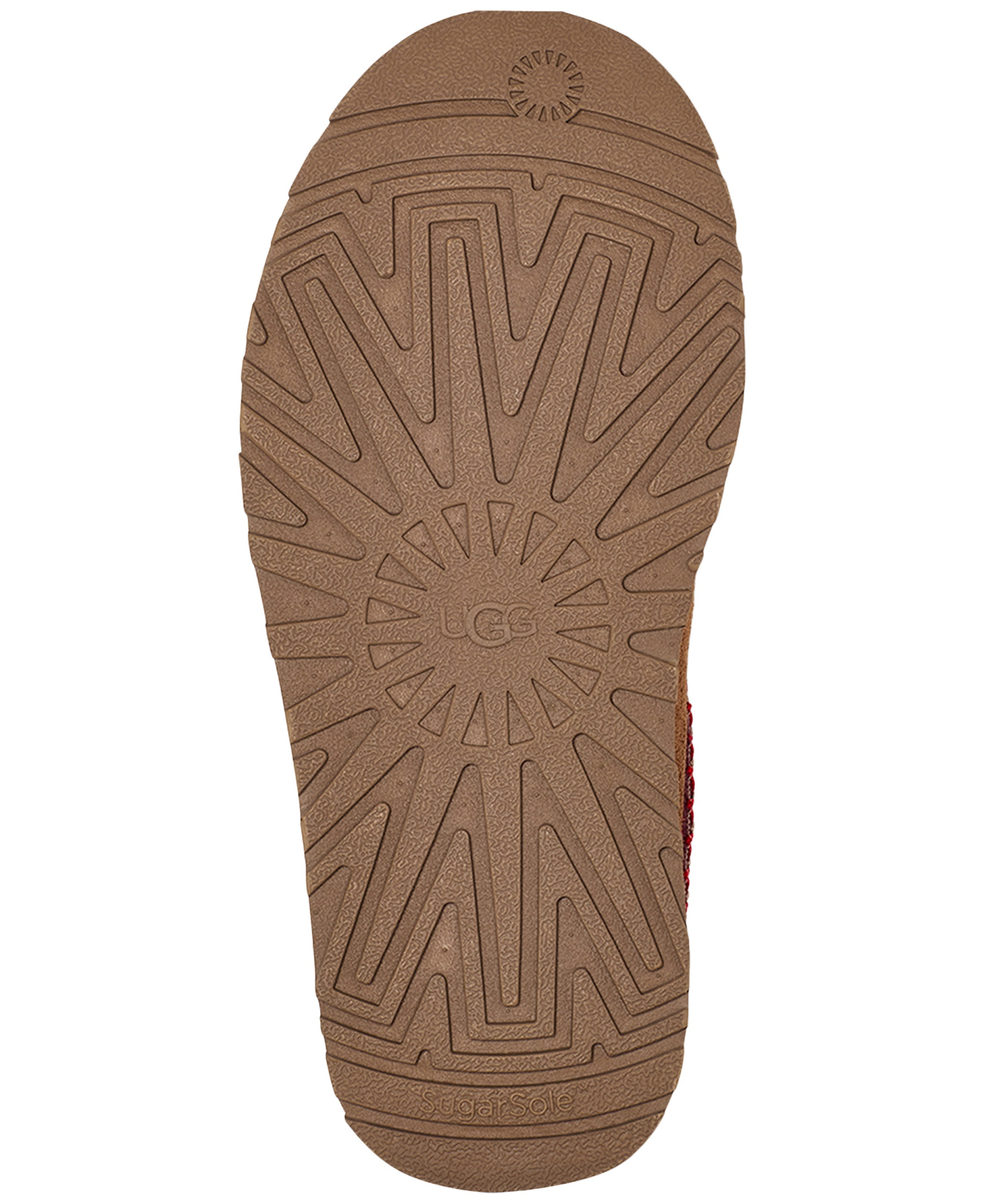 UGG® Kids Tazz Slip-On Clog Slippers - Chestnut